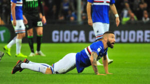 Sampdoria, infortunio Tonelli: il comunicato del club