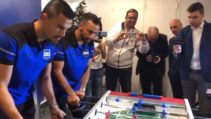 audero quagliarella derby calcio balilla