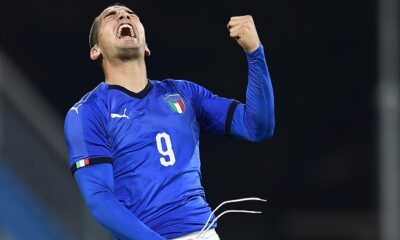 bonazzoli esultanza italia u21