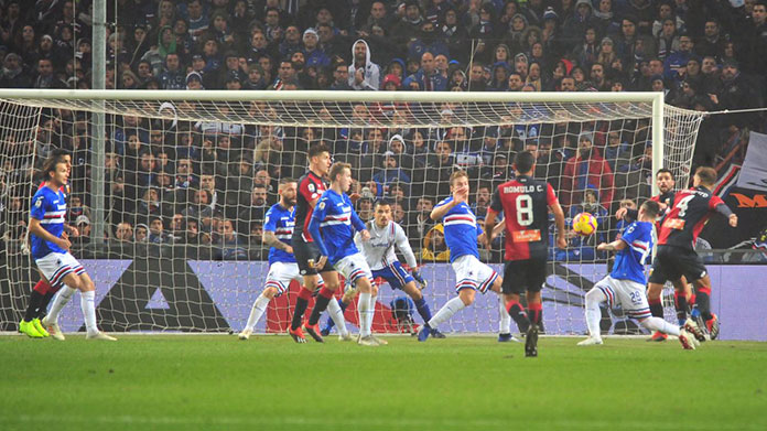 Azione Genoa Derby