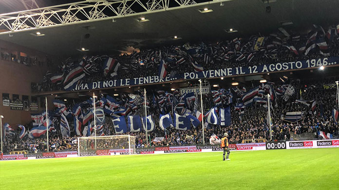 Derby coreografia