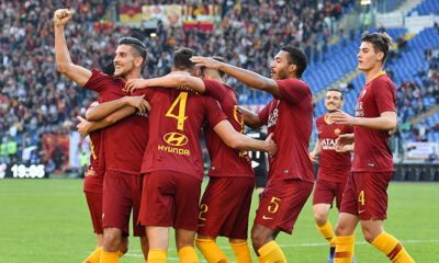 esultanza roma-sampdoria