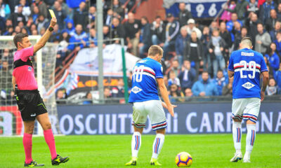 rocchi proteste giallo praet sampdoria-torino