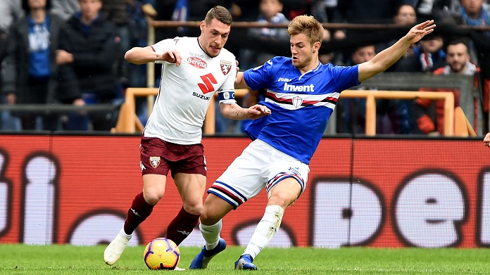 andersen belotti torino-sampdoria