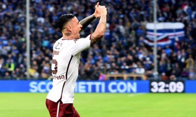 izzo esultanza sampdoria-torino highlights