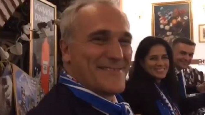 sampdoria club parlamento ferrero video