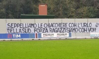 striscione derby ultras bogliasco sampdoria