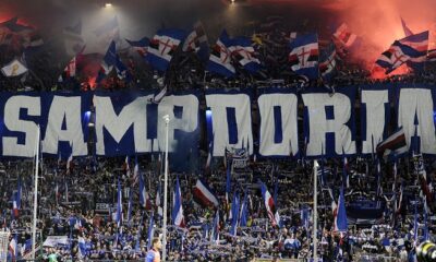 tifosi sampdoria derby gradinata sud