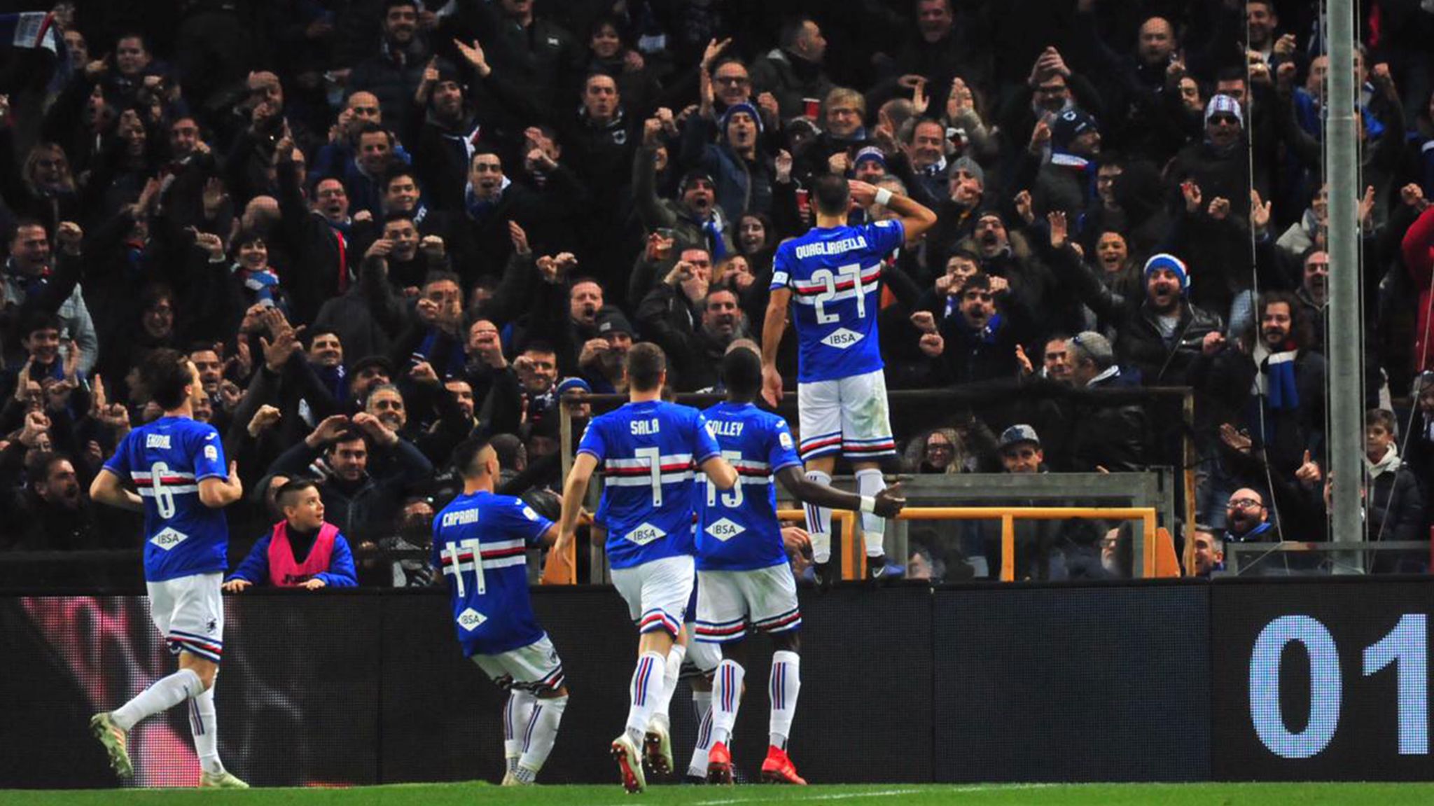 Sampdoria turnover