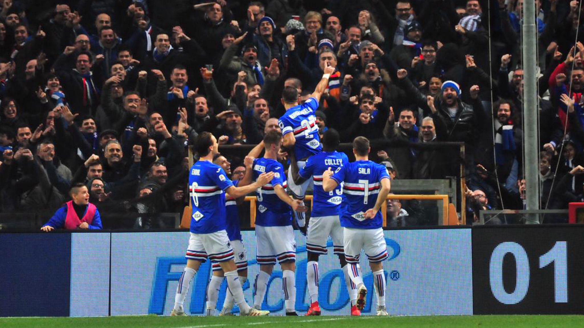 Sampdoria assist