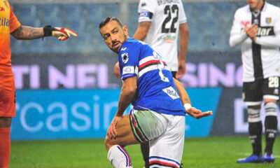 quagliarella sampdoria-parma highlights