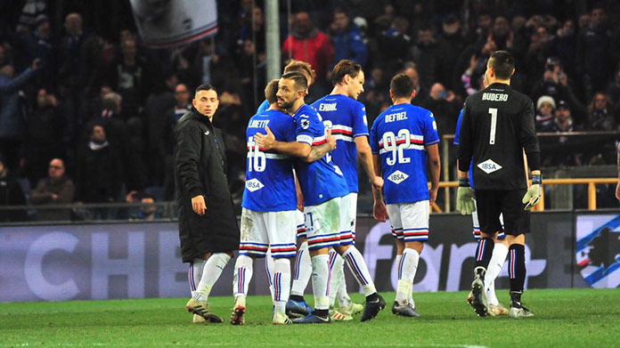 Quagliarella Linetty Abbraccio