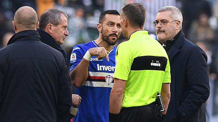 valeri arbitro juventus sampdoria