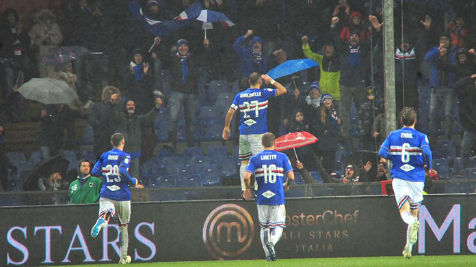 Quagliarella esultanza