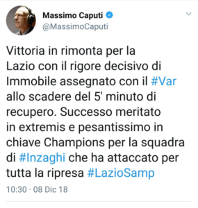 caputi gaffe