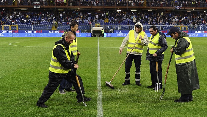 campo sampdoria ferraris manto erboso