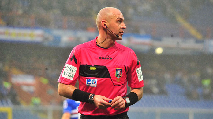 pairetto arbitro napoli-sampdoria