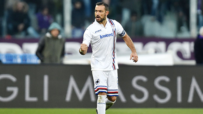 Quagliarella esultanza
