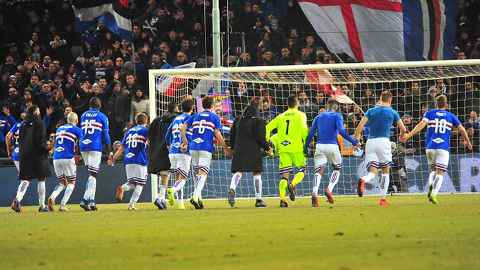 Samp Udinese Esultanza