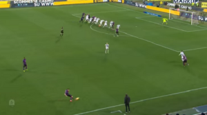 Di Bello, che errore: il pareggio della Fiorentina è irregolare