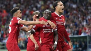 esultanza gol manè liverpool