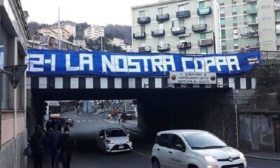 striscioni coppa italia