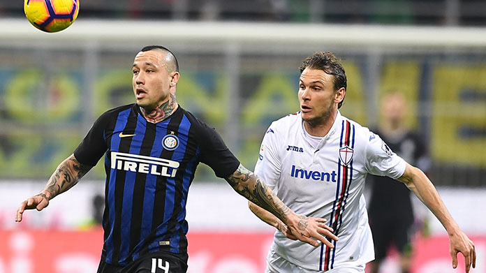 Sampdoria highlights nainggolan