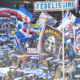 gradinata sampdoria ombrellini tifosi