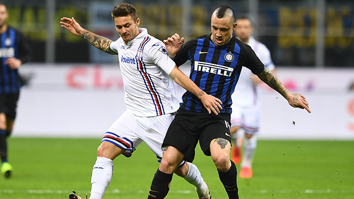 inter-sampdoria linetty nainggolan