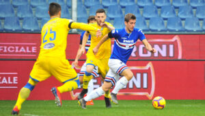 Sampdoria-Frosinone 0-1: sintesi e tabellino
