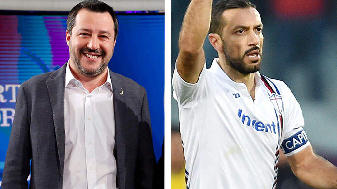 Quagliarella, salvini