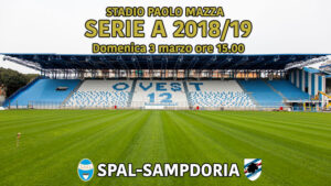 Spal-Sampdoria, streaming LIVE e diretta TV: come vedere la partita