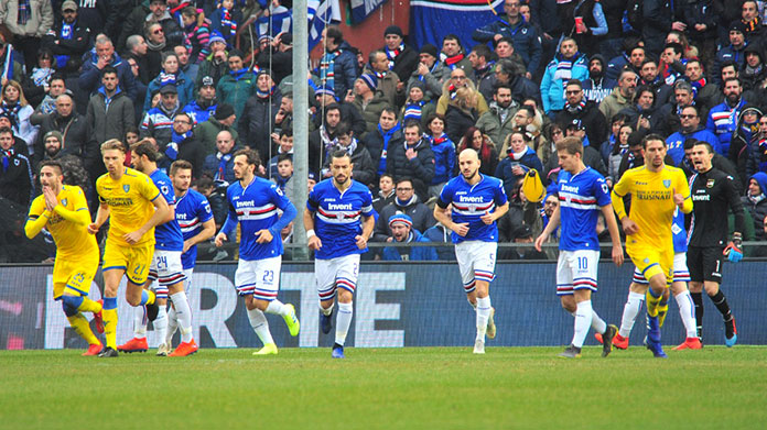 Samp Frosinone squadra 1