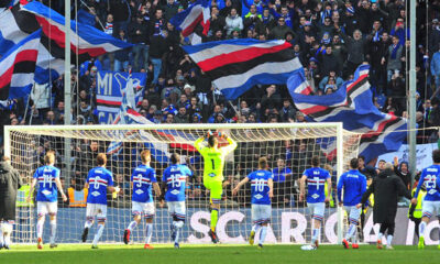 sampdoria-cagliari esultanza