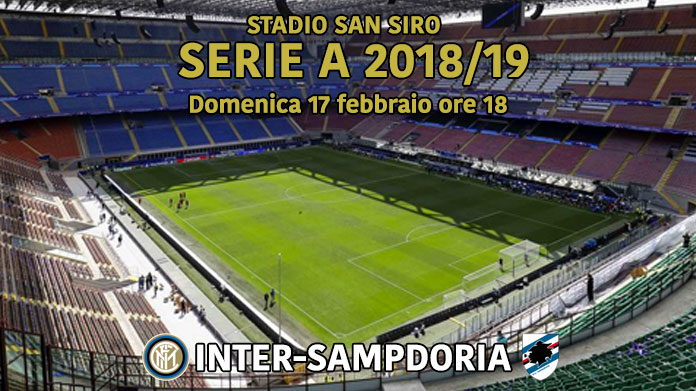 streaming, sampdoria, inter, serie a