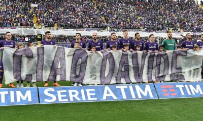 omaggio astori striscione