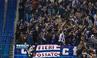 roma-porto tifosi champions league sampdoria