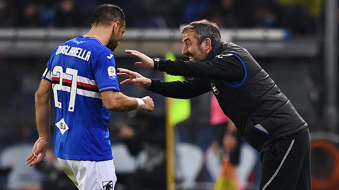 giampaolo quagliarella sampdoria-milan