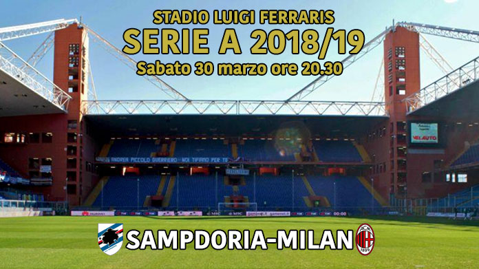 streaming sampdoria-milan