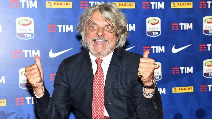presentazione calendari serie A 2018-2019 Sampdoria ferrero bilancio