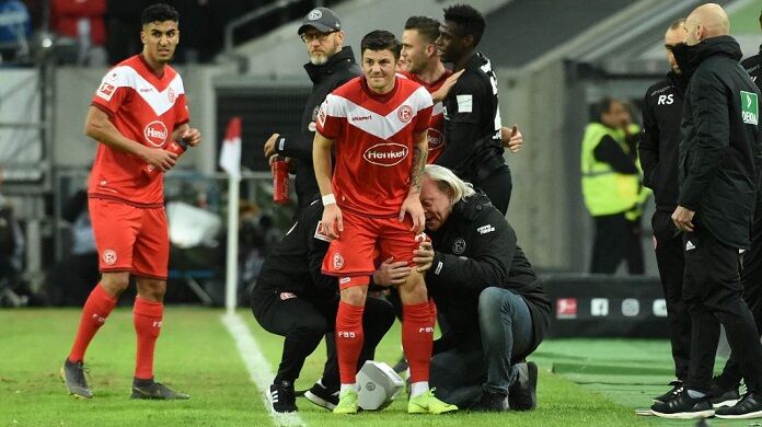 kownacki-fortuna-dusseldorf-infortunio kownacki