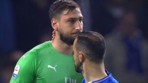 quagliarella consola donnarumma