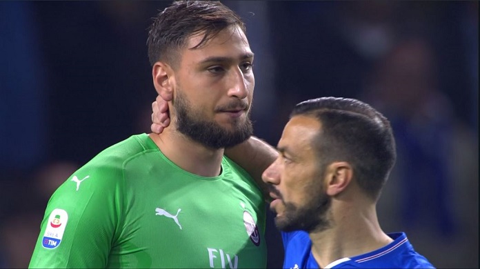 quagliarella consola donnarumma