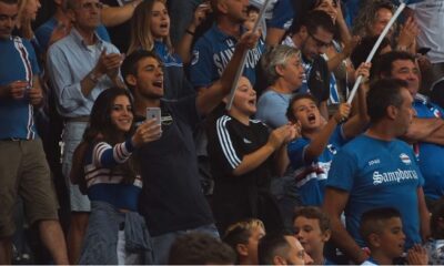 sampdoria video tifosi