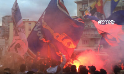 tifosi sampdoria raduno ac hotel derby