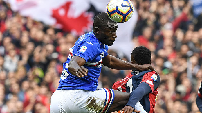 colley-kouame-testa-derby-sampdoria-genoa colley Genoa Sampdoria highlights