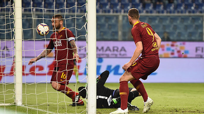 DeRossi_azione_Gol de rossi sampdoria-roma