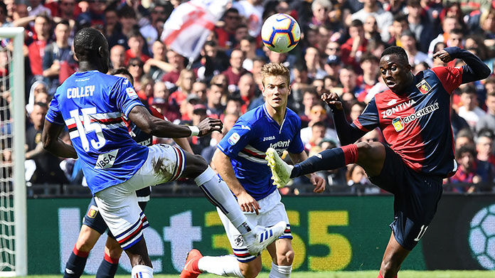 kouame-andersen-azione-derby-sampdoria-genoa
