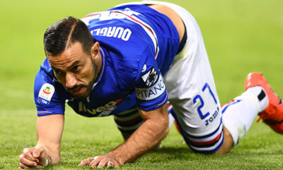 quagliarella sampdoria infortunio