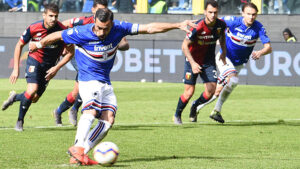 Samp regina dei rigori in A: record assoluto a un passo